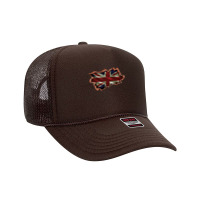 Uk Flag Inside Wall Foam Trucker Hat | Artistshot