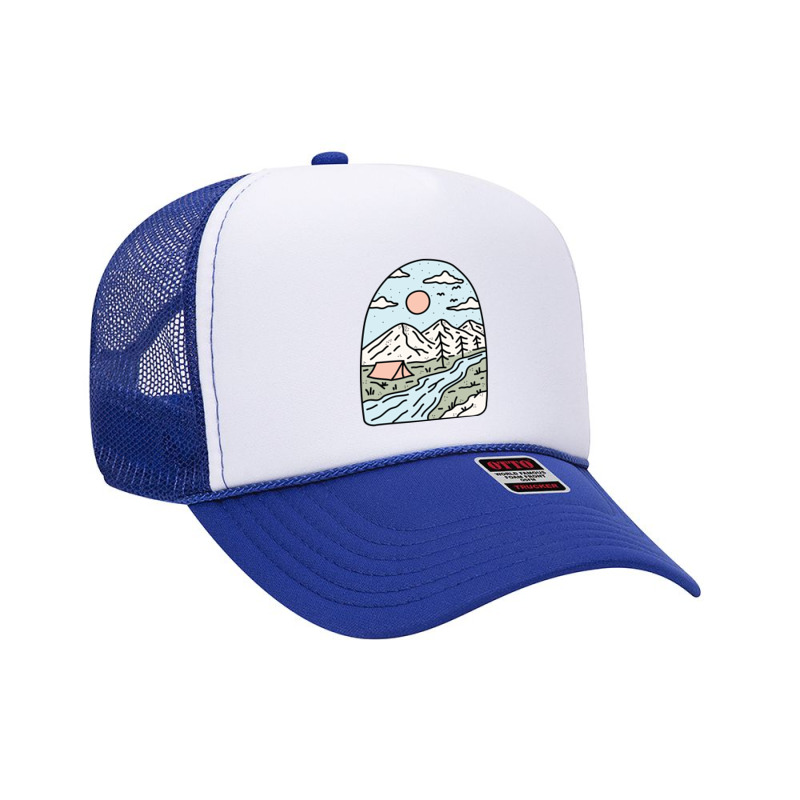 Camping Foam Trucker Hat by Quilimo | Artistshot