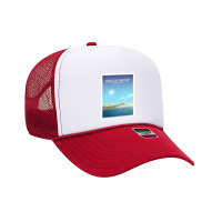 Travel - Shine Isle Beach Foam Trucker Hat | Artistshot