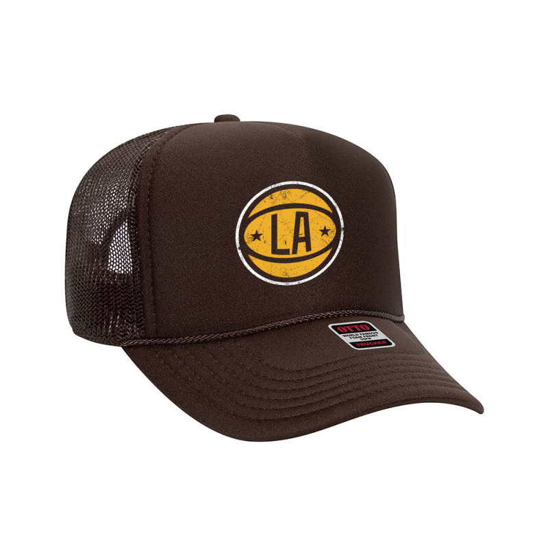 La Retro Ball Foam Trucker Hat | Artistshot