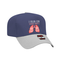 I Run On Spare Parts Lung Love Organ Donation Vintage T Shirt Adjustable Baseball Cap | Artistshot