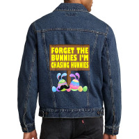 Forget The Bunnies Im Chasing Hunnies Toddler Baby Funny Men Denim Jacket | Artistshot