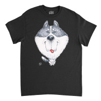 Husky T  Shirt Siberian Husky Dog T  Shirt Classic T-shirt | Artistshot