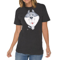 Husky T  Shirt Siberian Husky Dog T  Shirt Vintage T-shirt | Artistshot