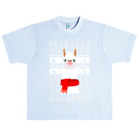 Fa La La Llama Christmas Pajama Alphaca Xmas Decorations 56 Urban Heavy T-shirt | Artistshot