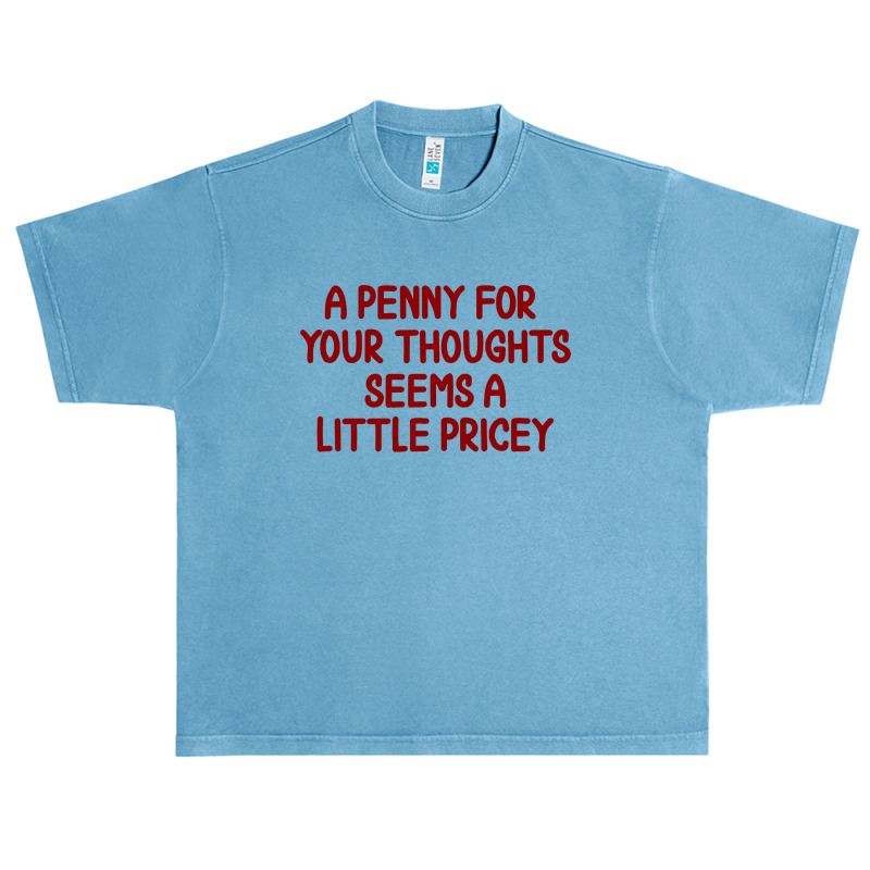 Penny For Your Thoughts Urban Heavy T-shirt | Artistshot