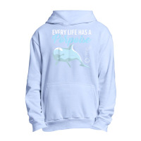 Every Life Has A Porpoise Dolphin Lover Marine Biology T Shirt Urban Pullover Hoodie | Artistshot