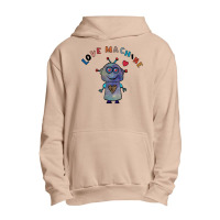 Valentine Robot T  Shirt Love Machine Kid's Valentine's Day Cute Robot Urban Pullover Hoodie | Artistshot