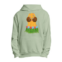 Hula Dancer Shirt Lei Flowers Coconut Bra Grass Skirt Urban Pullover Hoodie | Artistshot