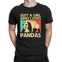 Funny Panda Design For Girls Women Panda Bear Animal Lovers T-shirt | Artistshot