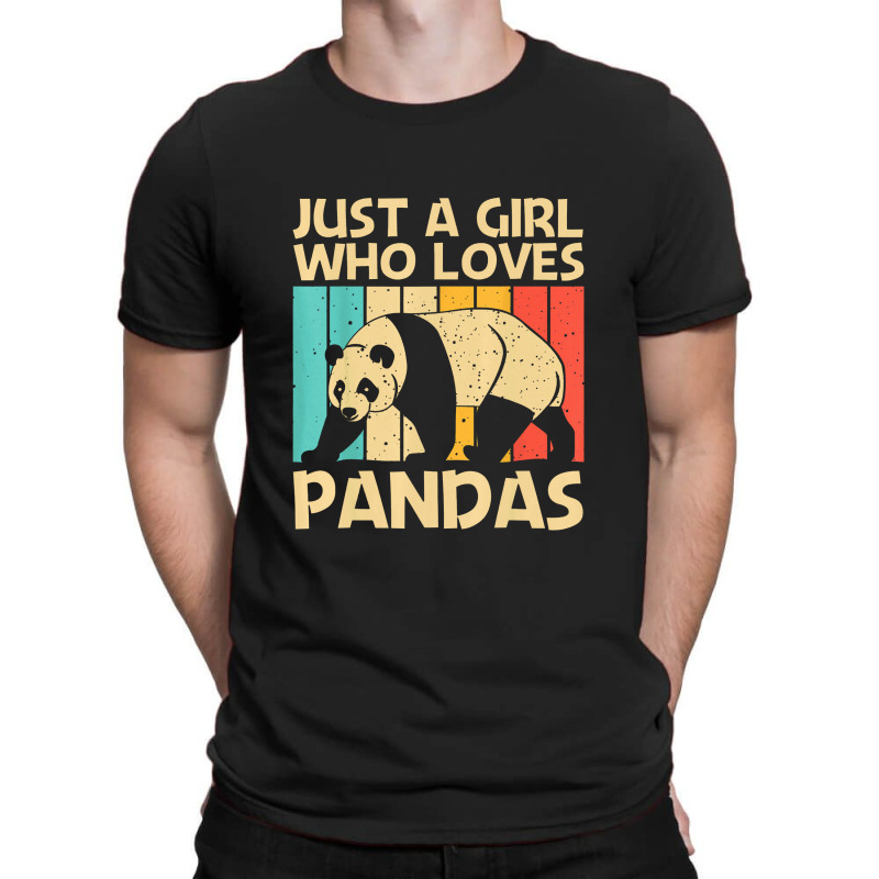 Funny Panda Design For Girls Women Panda Bear Animal Lovers T-shirt | Artistshot