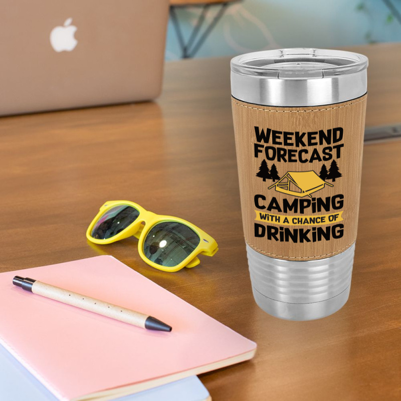 Camping Camping Accessories Camper Leatherette Tumbler | Artistshot