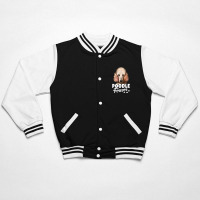 Poodle Lover Dog 365 Poodle Forever Cute Dog Lover 296 Poodles Bomber Jacket | Artistshot