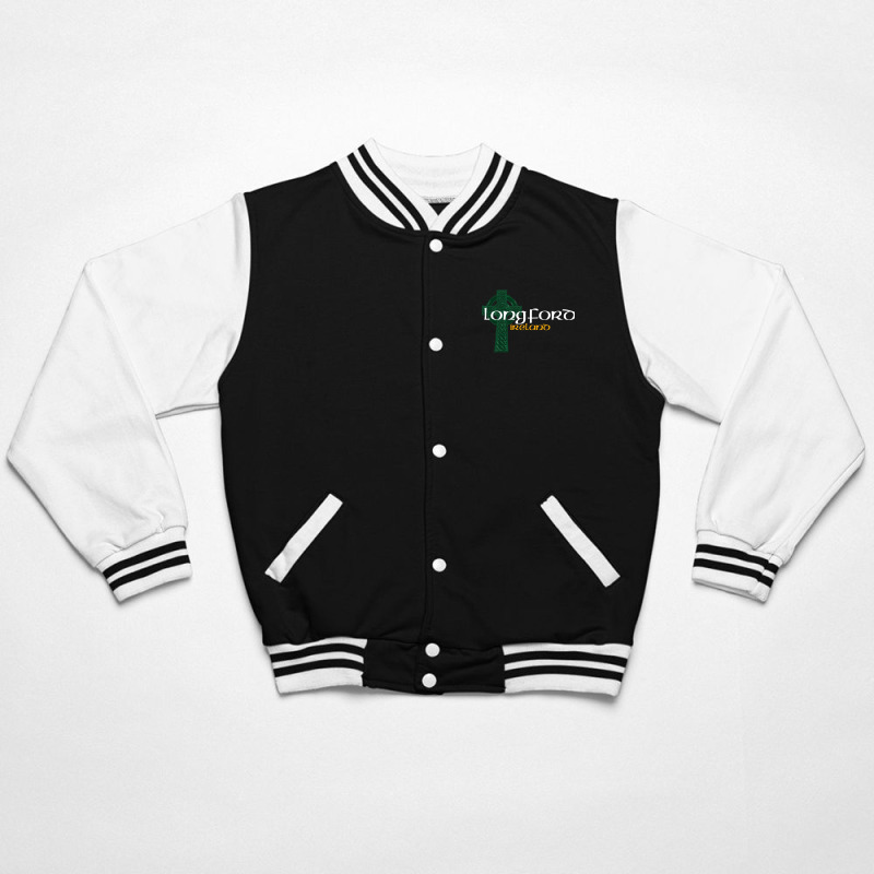 Longford Ireland County Celtic Gaelic Football And Hurling Sweatshirt Bomber Jacket | Artistshot