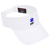 Emt Ems Paramedic Star Of Life Caduceus T Shirt Visor Hat | Artistshot