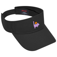 Orange Fruit Brontosaurus Visor Hat | Artistshot