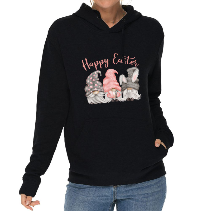 Happy Easter Gnomies Bunny Ears Easter Gnome Family Hunting Lightweight Hoodie | Artistshot