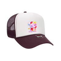 Merry Christmas Cat Foam Trucker Hat | Artistshot