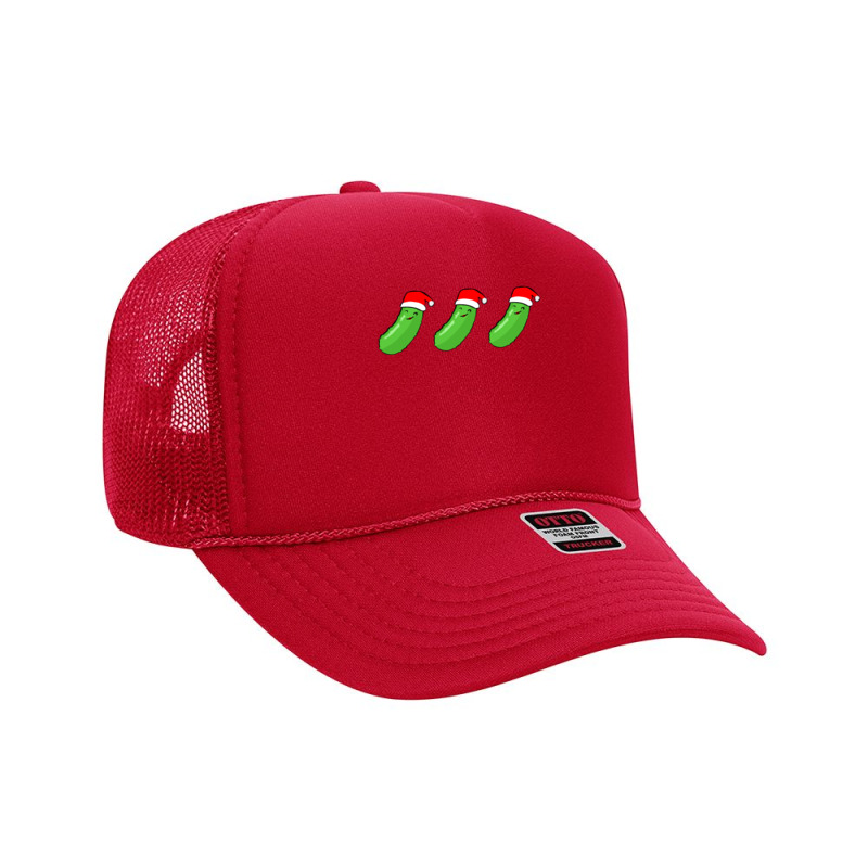 Christmas Pickles Foam Trucker Hat by autlu2024 | Artistshot