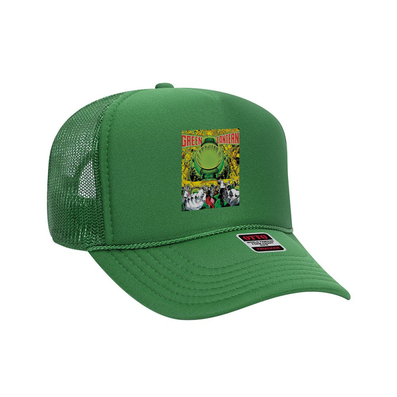 Green Lantern, Gl #200 Cover Foam Trucker Hat | Artistshot