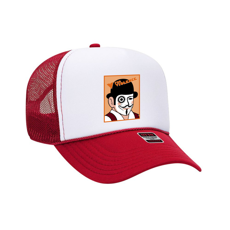 V For Violence   Clockwork Orange Foam Trucker Hat by sukethijau | Artistshot