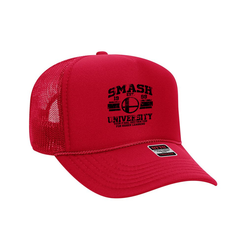 Smash University Foam Trucker Hat by Adrian Spencer | Artistshot