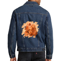 English Cocker Spaniel Men Denim Jacket | Artistshot