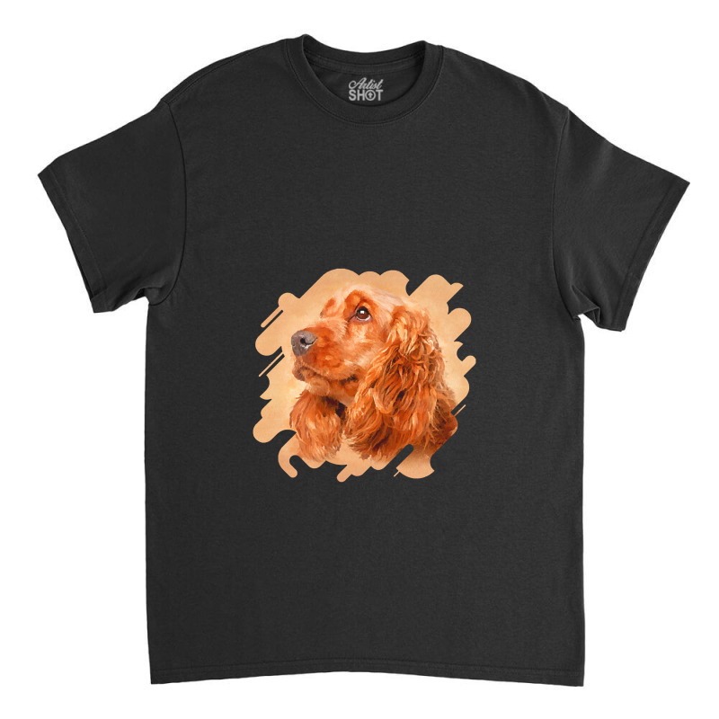 English Cocker Spaniel Classic T-shirt by yongbiyb | Artistshot