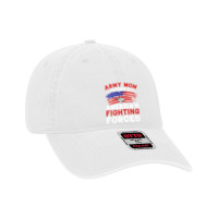 Army Mom Backbone Of America's Fighting Forces Dyed Cap | Artistshot