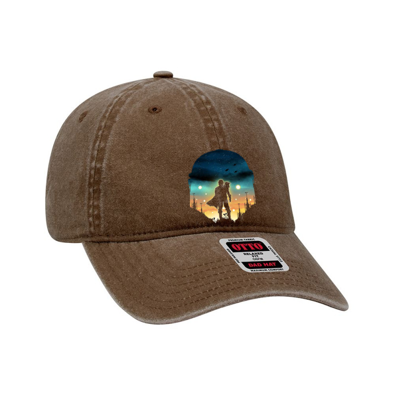 Djarin Sunset Dyed Cap | Artistshot