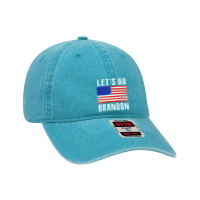 Let's Go Brandon Shirt Conservative American Flag Dyed Cap | Artistshot