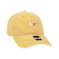 Mile High Stadium Funny Dyed Cap | Artistshot