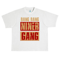 Bang Bang Niner Gang Football Cool Long Sleeve Urban Heavy T-shirt | Artistshot