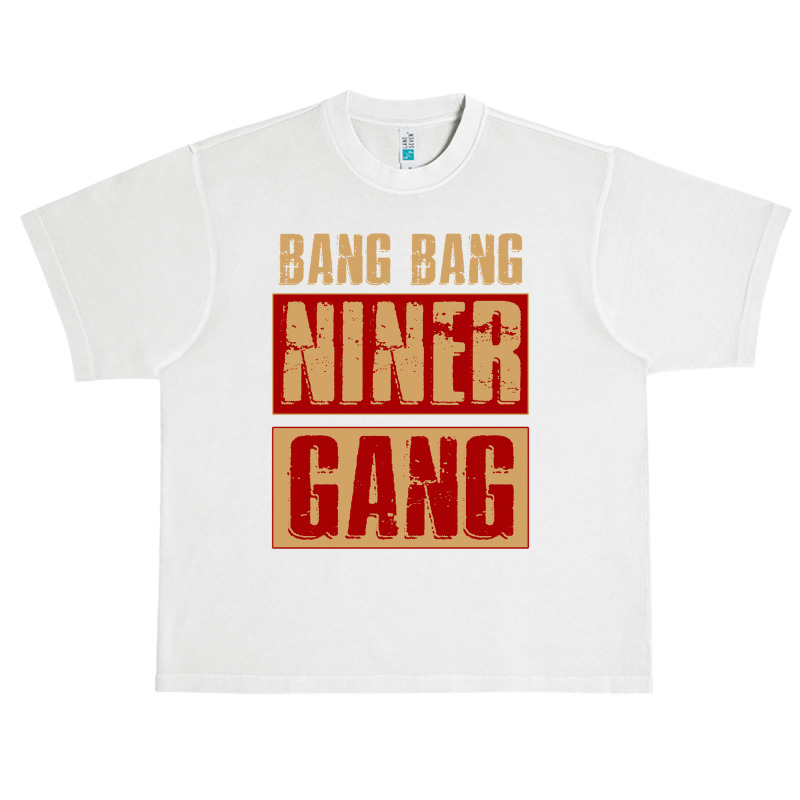 Bang Bang Niner Gang Football Cool Long Sleeve Urban Heavy T-shirt | Artistshot