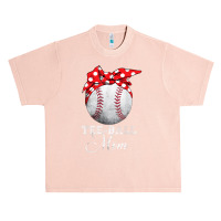 Baseball Headband Teeball Mom Tee Ball Mother Day Mothers T Shirt Urban Heavy T-shirt | Artistshot