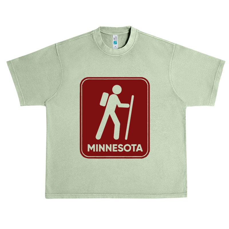 Hike Minnesota Urban Heavy T-shirt by MickeyMouse | Artistshot