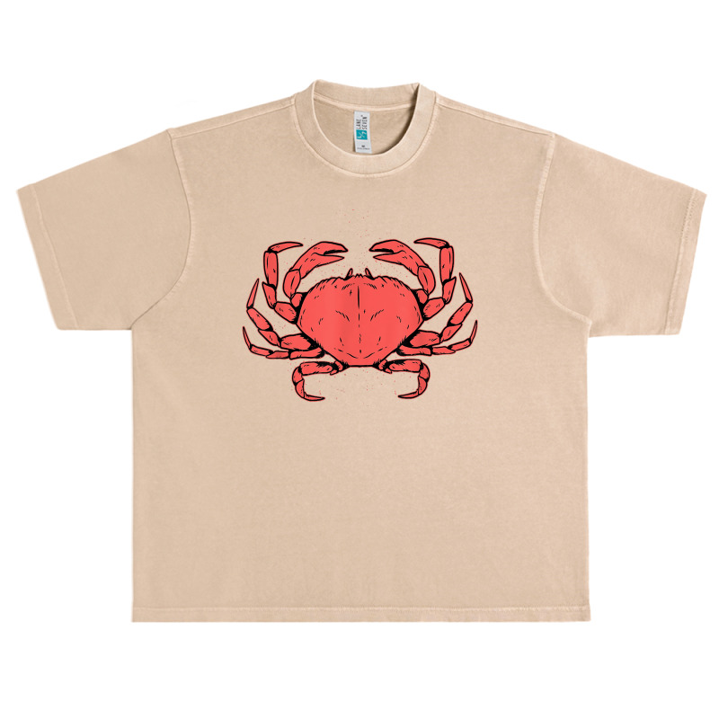 Crab Crustacean T Shirt Urban Heavy T-shirt | Artistshot