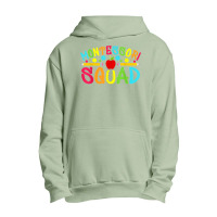 Funny Montessori Squad Montessori Teacher Back To School T Shirt Urban Pullover Hoodie | Artistshot