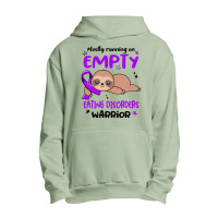 Eating Disorders Awareness T  Shirt Mostly Running On Empty Eating Dis Urban Pullover Hoodie | Artistshot