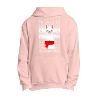 Fa La La Llama Christmas Pajama Alphaca Xmas Decorations 56 Urban Pullover Hoodie | Artistshot