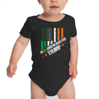 Irish Americans For Trump Baby Bodysuit | Artistshot