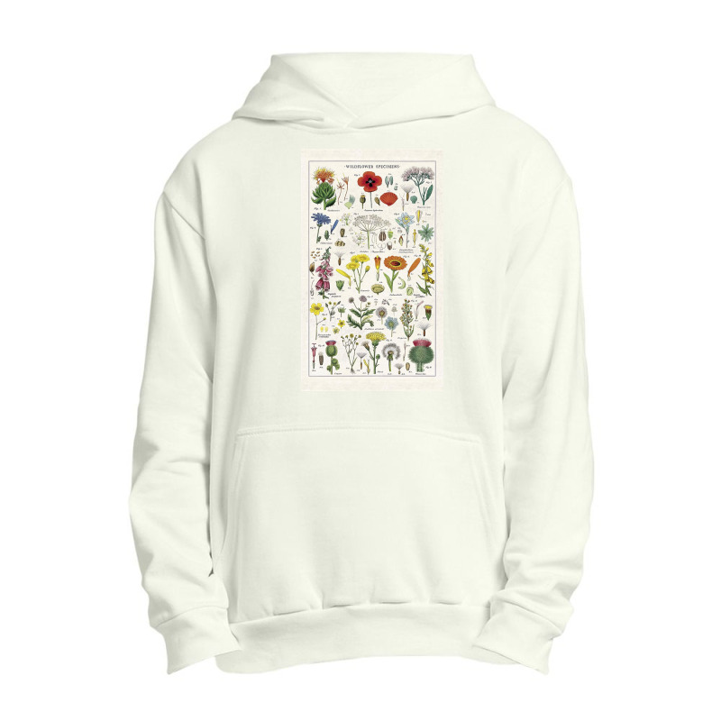 Flower Market Fwild  Tea Towel Cav Urban Pullover Hoodie by Cheryl J McSwain | Artistshot