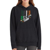 Irish Americans For Trump Vintage Hoodie | Artistshot