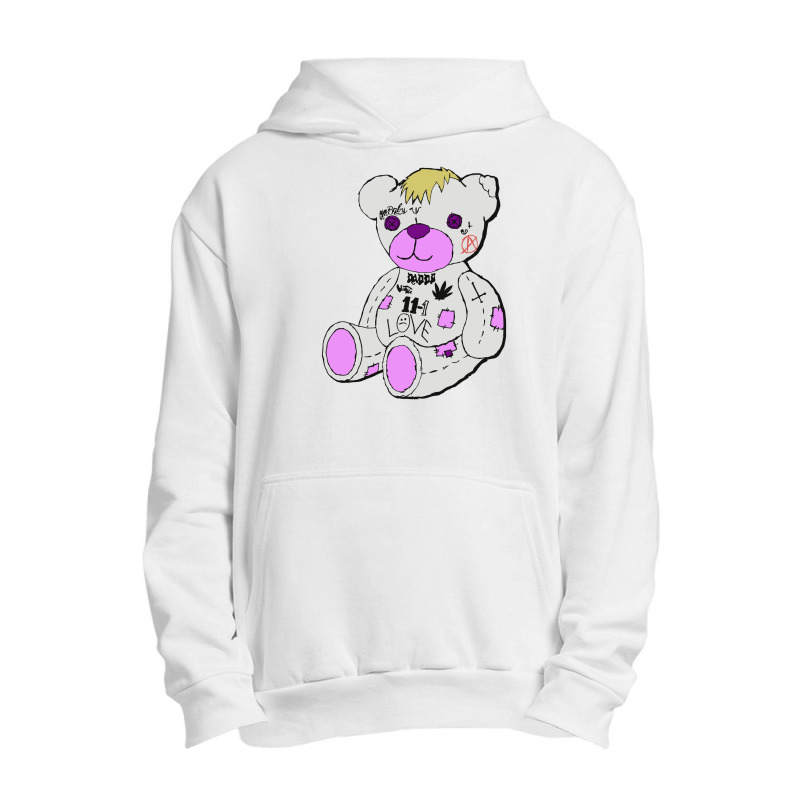 Lil Pep Bear Urban Pullover Hoodie | Artistshot