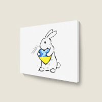 Bunny Landscape Canvas Print | Artistshot