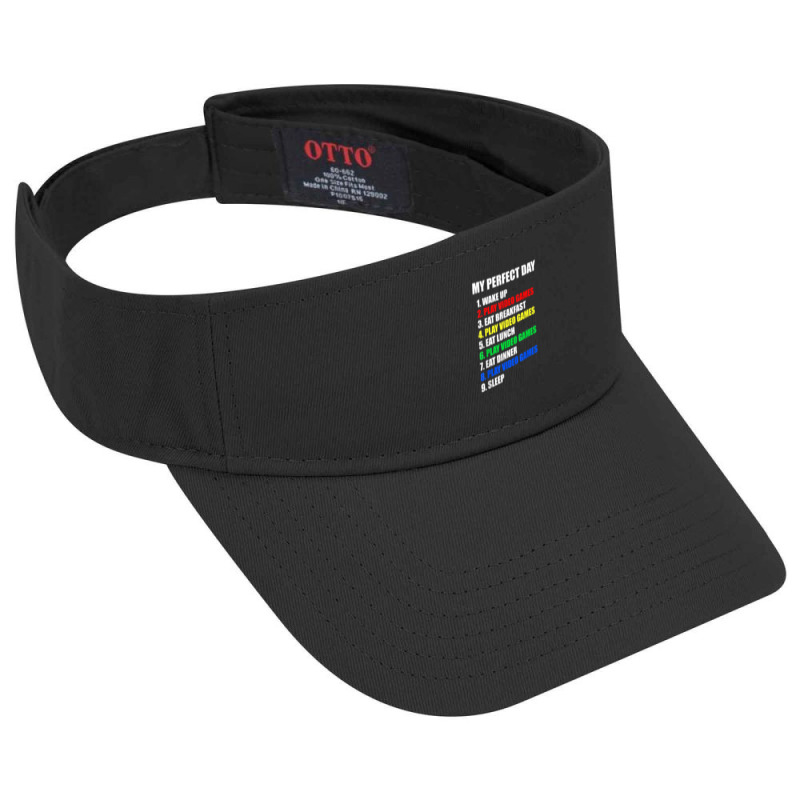 Gift Idea The Perfect Gaming Day Suprise For Gamers T Shirt Visor hat by tamkyfashions | Artistshot