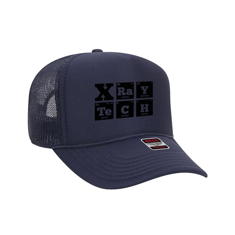 Radiologist Xray Tech Shirt Periodic Table Foam Trucker Hat by Diamond Tees | Artistshot