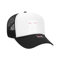 Gift For Badass Coroner Foam Trucker Hat | Artistshot