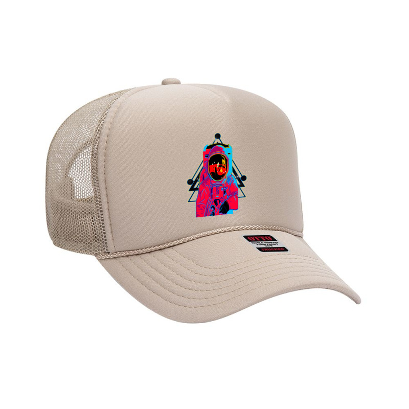 Galaxy Spaceman Foam Trucker Hat by loveshop | Artistshot