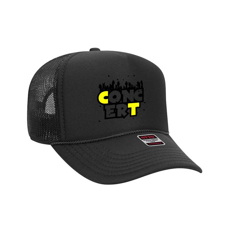 Concert Concert Lighting Foam Trucker Hat by bakarjenggotan | Artistshot